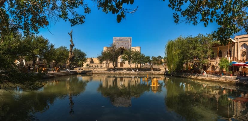 Lyabi-Hauz complex in Bukhara