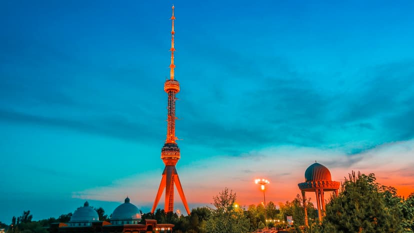 Modern cityscape of Tashkent