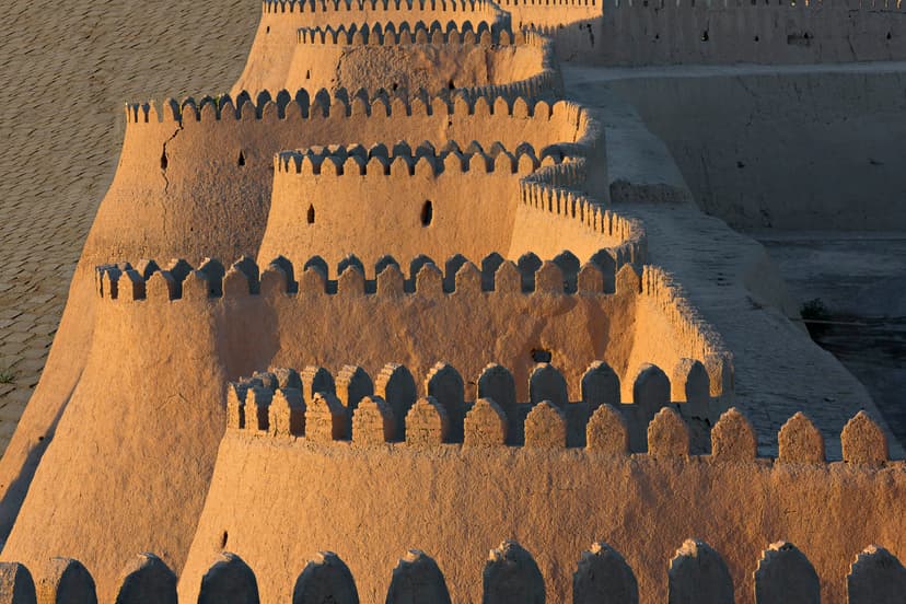 Ancient walls of Khiva